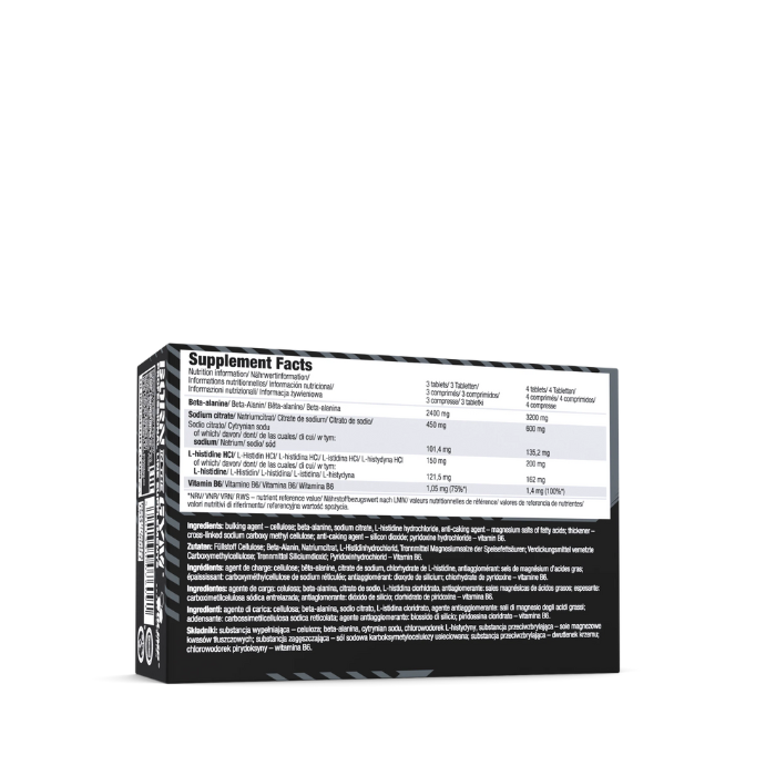 BETA ALANINE CARNO RUSH 80 GÉLULES