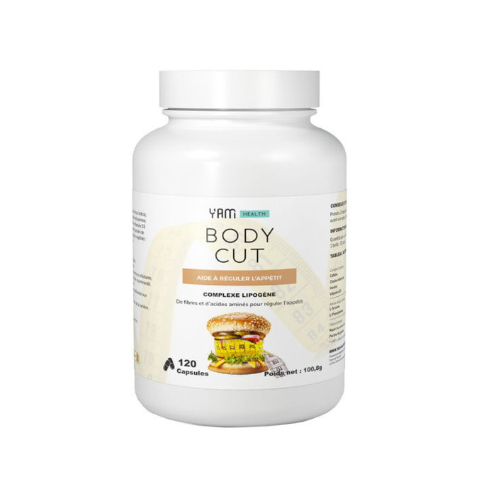 BODY CUT 120 GÉLULES YAM NUTRITION