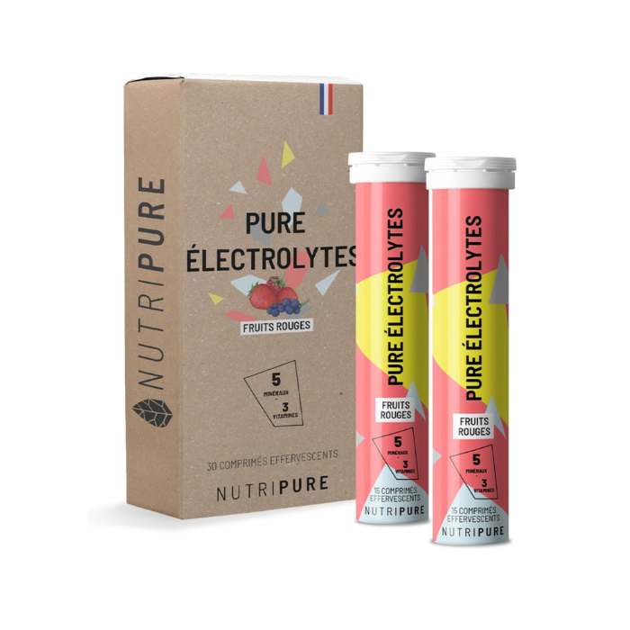 ELECTROLYTE PASTILLES HYDRATATION FRUITS ROUGE