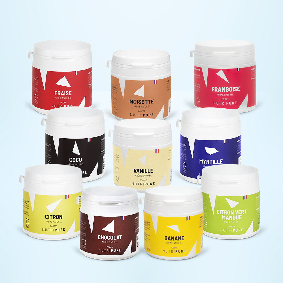 Aromes naturels Whey et Peptan-Nutripure