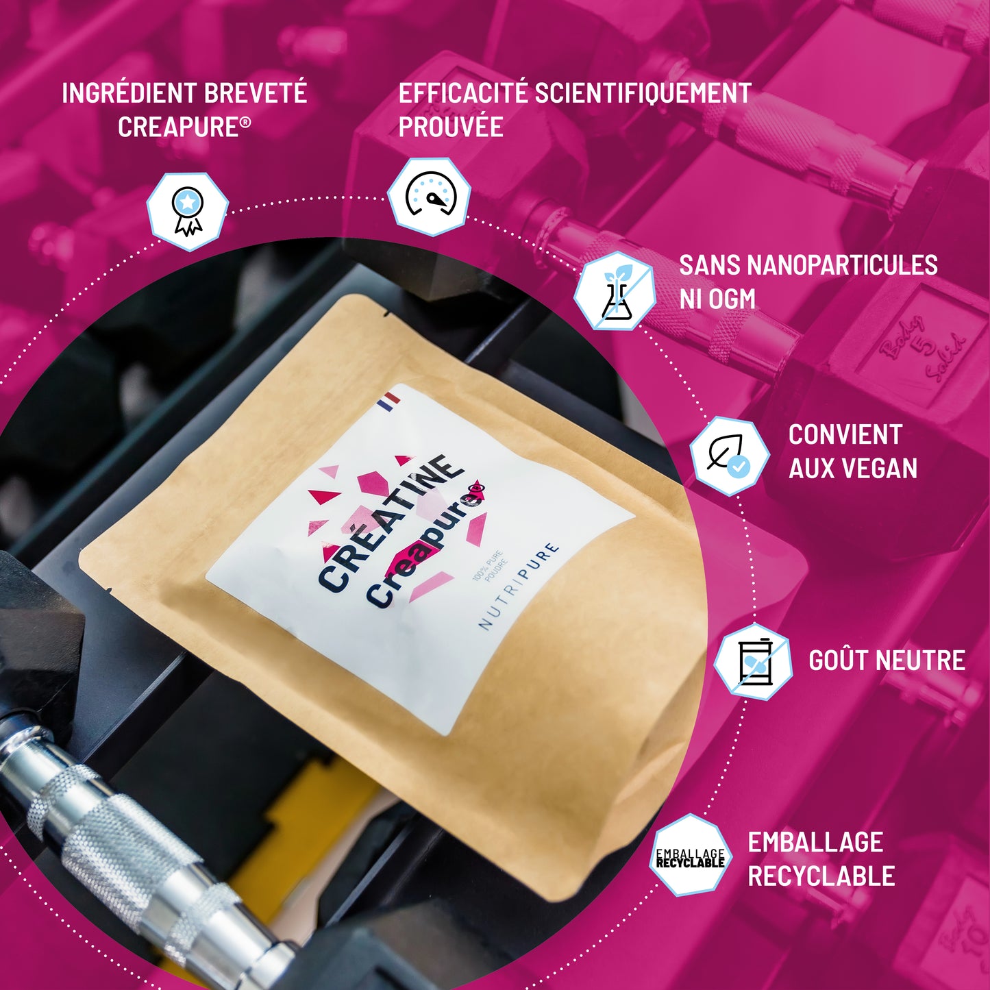 Créatine Creapure nutripure