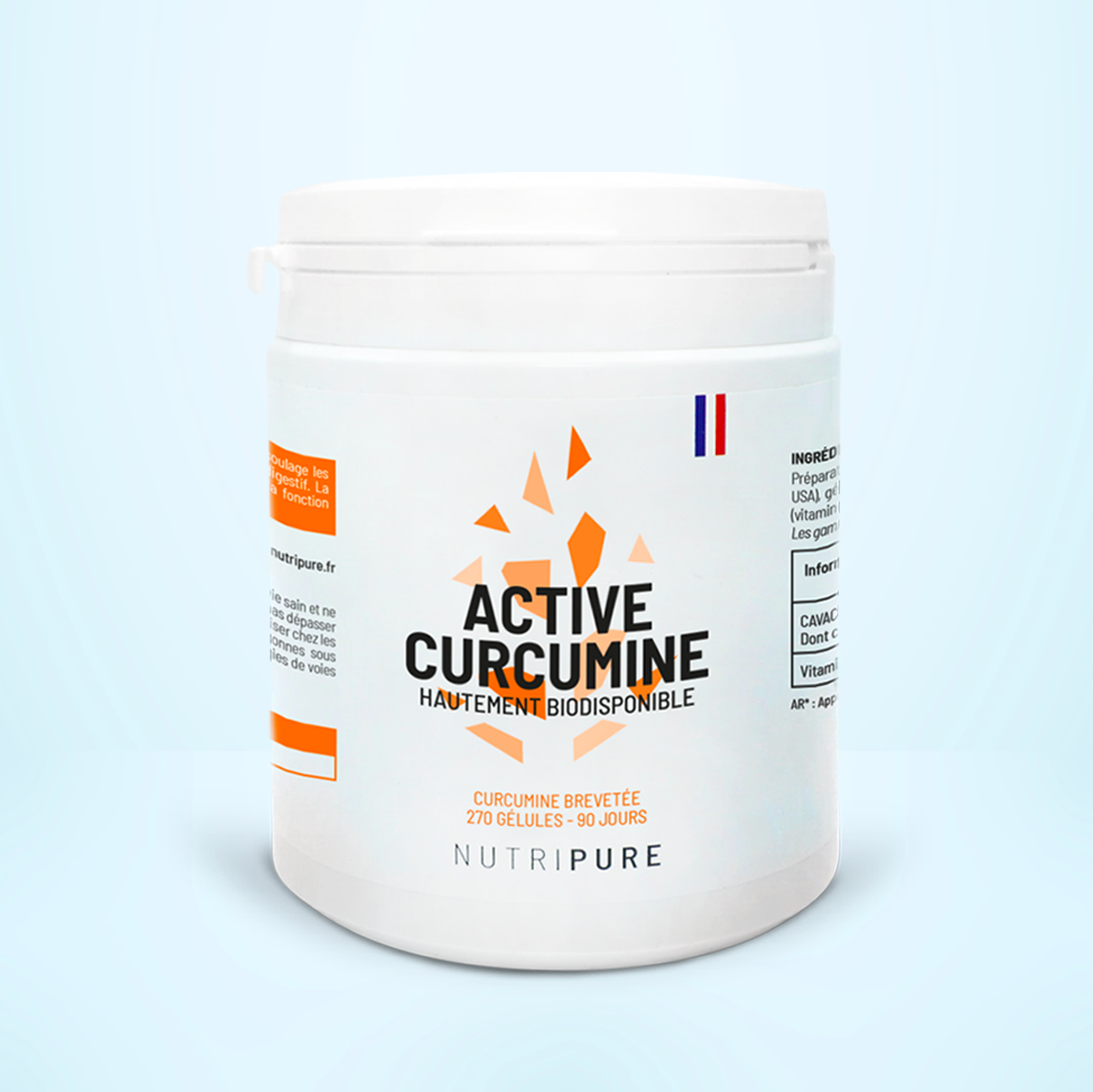 ACTIVE CURCUMINE 270 GÉLULES NUTRIPURE