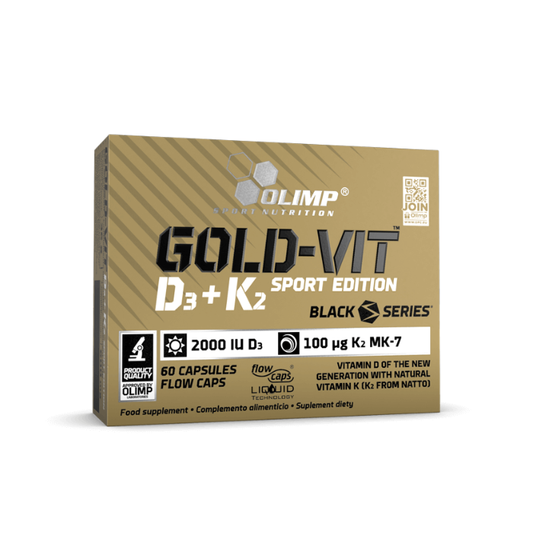GOLD VIT D3+K2 SPORT EDITION 60 GÉLULES OLIMP