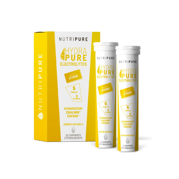HYDRAPURE ÉLECTROLYTE - NUTRIPURE - COMPRIMÉS