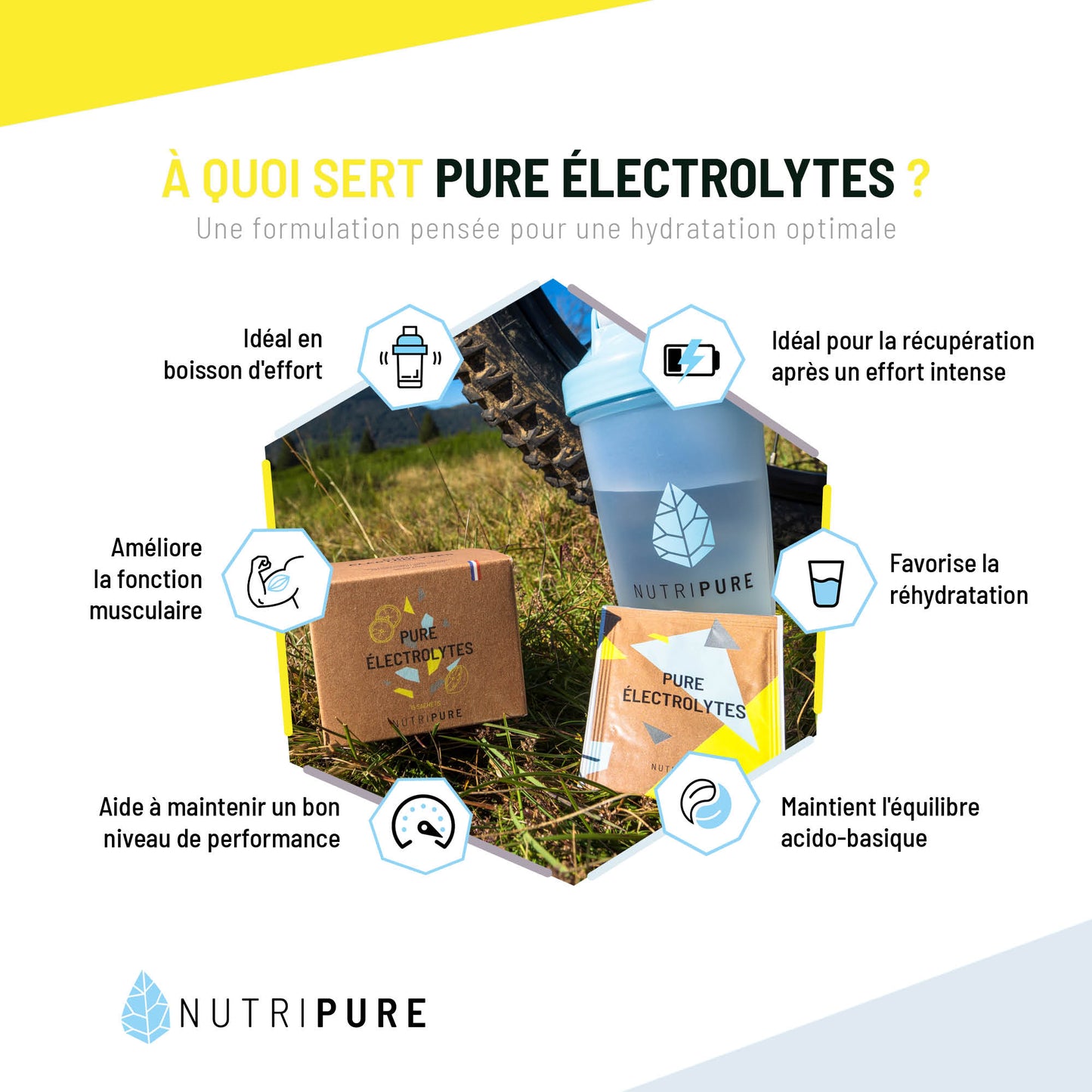 PURE ELECTROLYTE  SACHET NUTRIPURE