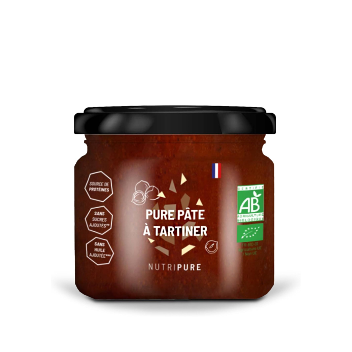 PURE PÂTE À TARTINER BIO NUTRIPURE