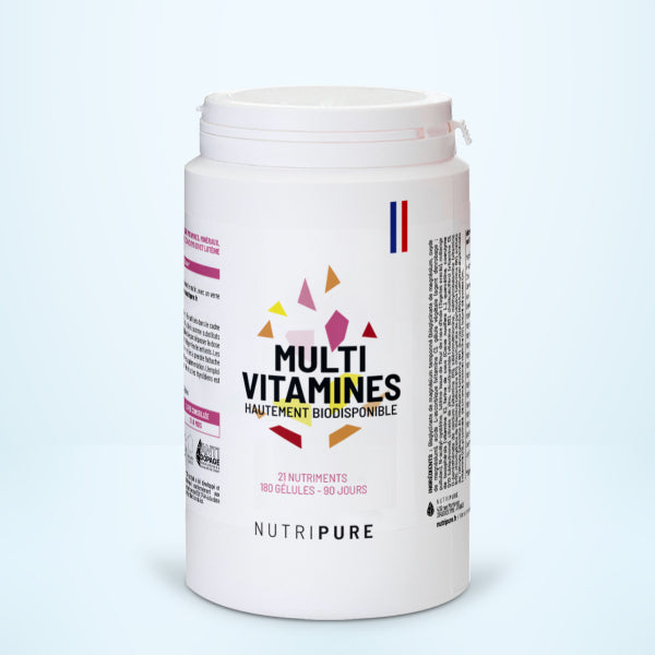 MULTI VITAMINES 180 GÉLULES NUTRIPURE